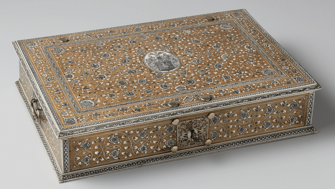 (2) The inlaid Falck document box, Rijksmuseum (inv. NG-854)
