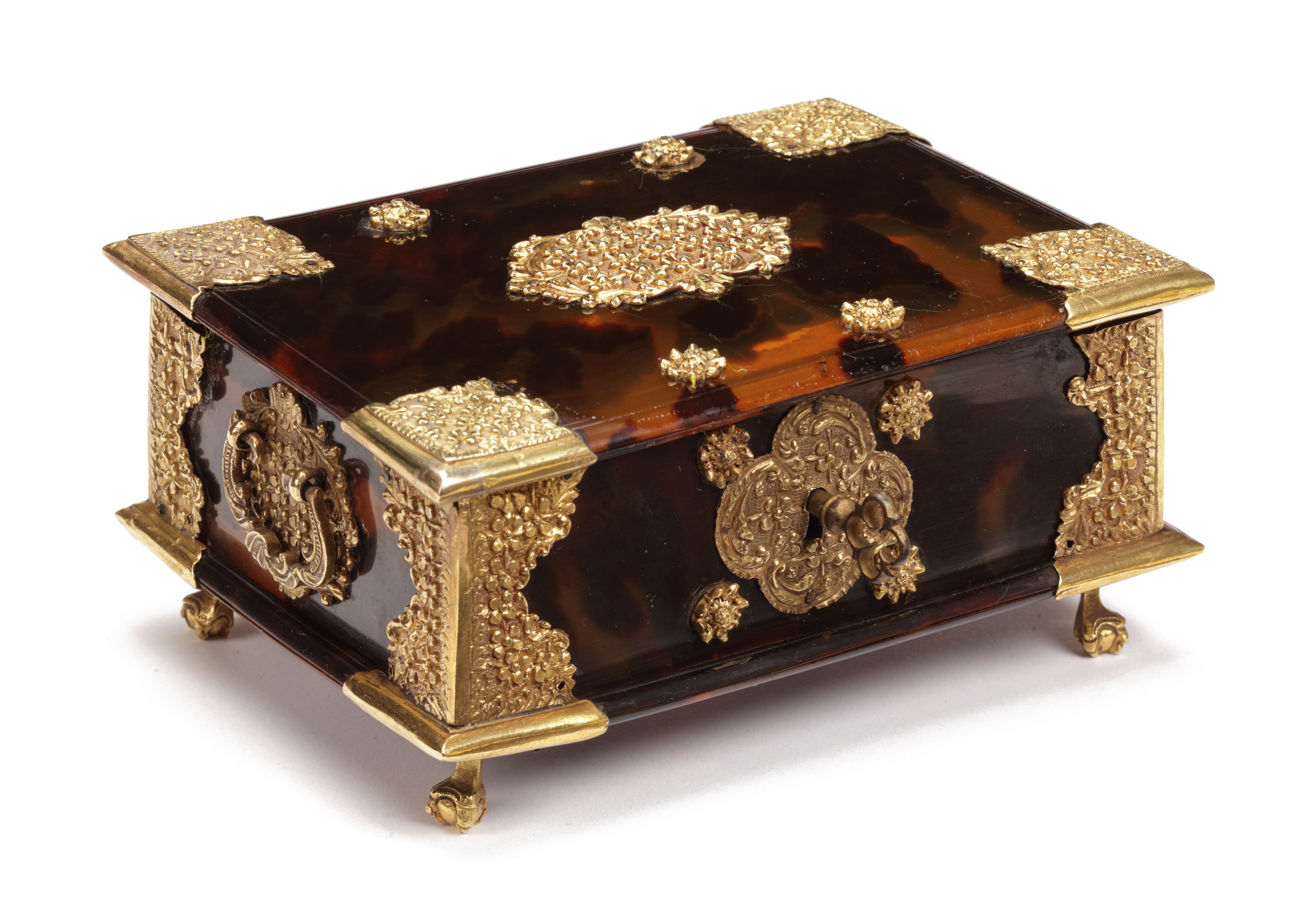 18th century Indonesian gold Sirih-box from our collection (for sale)