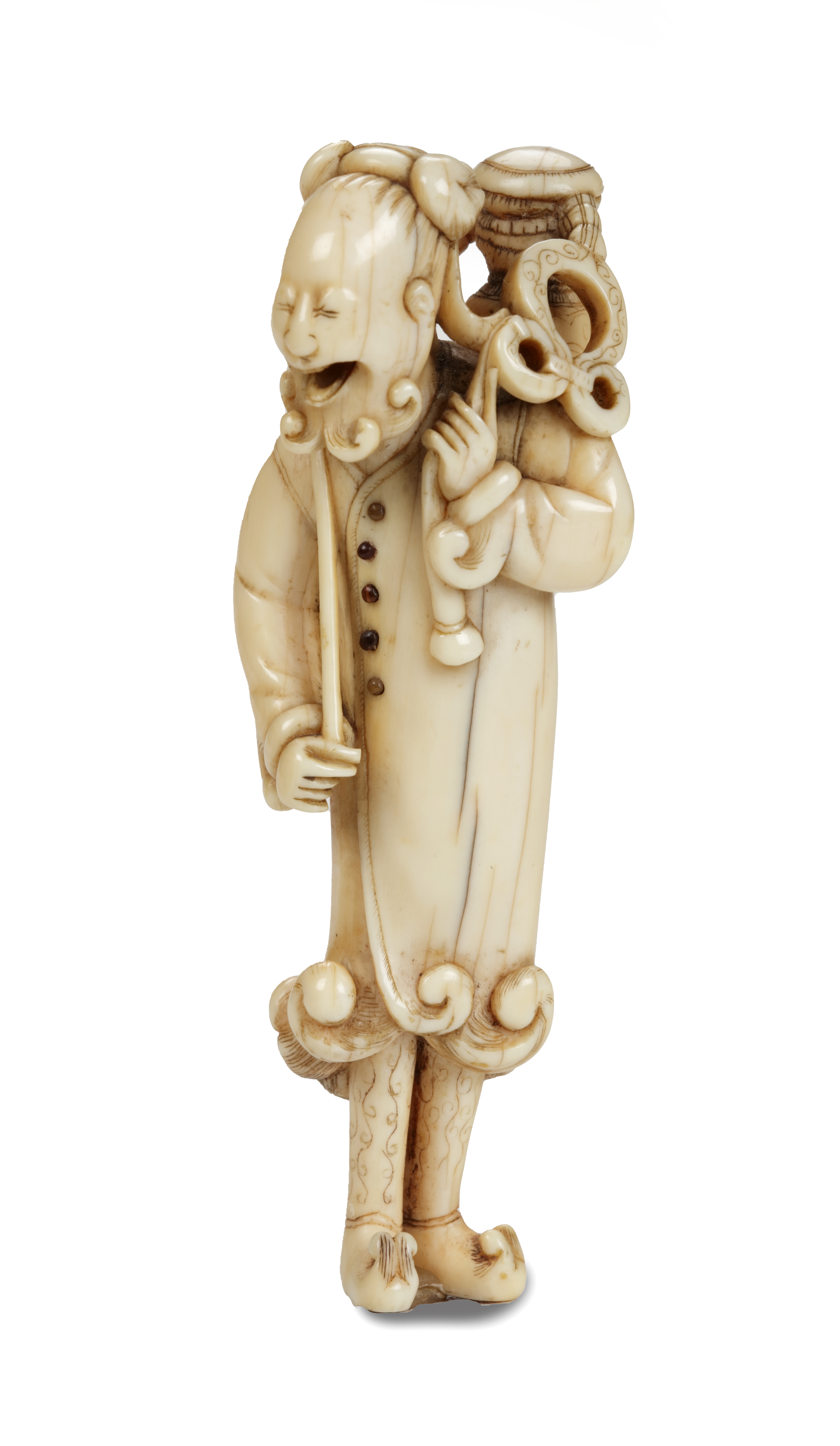 Netsuke of a Chinese-Dutchman, 18th century (sold)